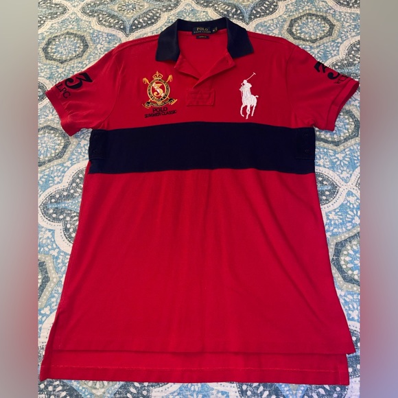 Ralph Lauren Polo Men’s BUNDLE .2 collared shirts & 1 sweatshirt…EUC‼️ - Picture 2 of 7